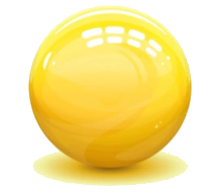 Yellow Billard Ball